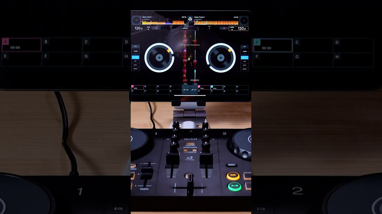 Amazon.com: AlphaTheta DDJ-FLX2 Compact 2-Channel DJ Controller