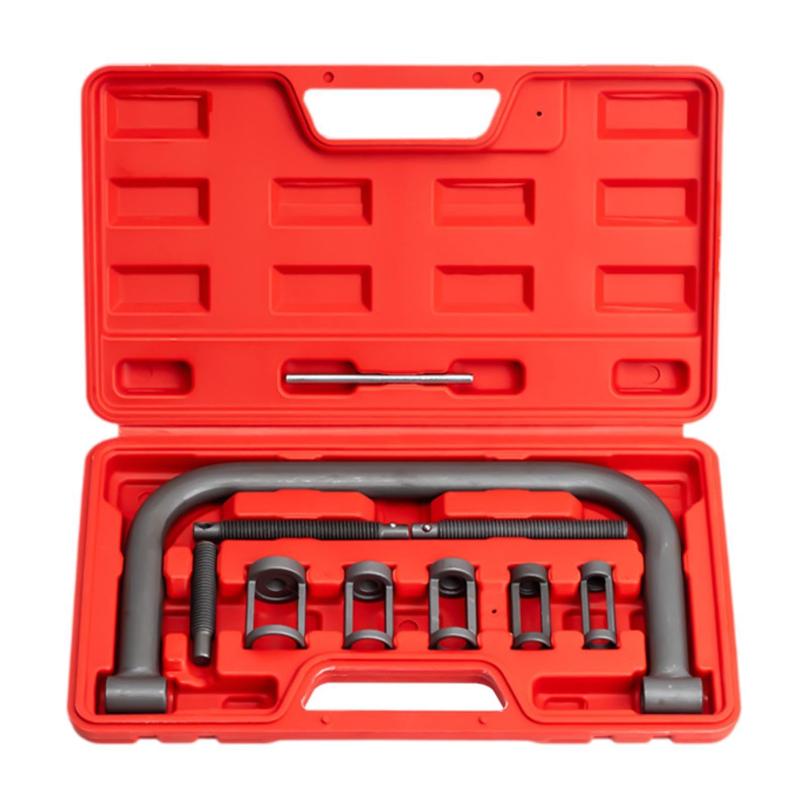 10 Teiliges Ventilfeder Ausbauwerkzeug Set mit Stabiler C Klemme