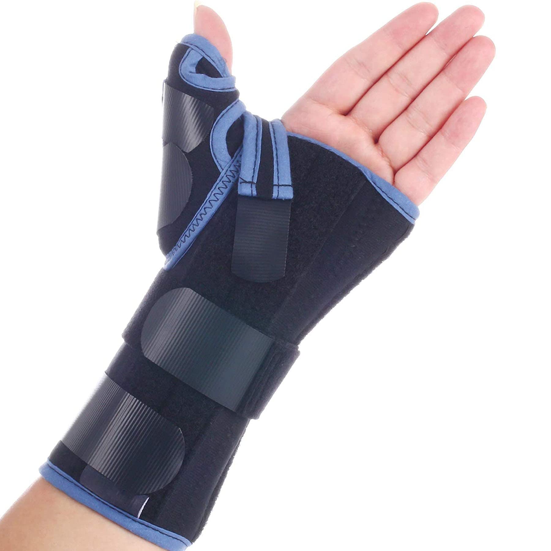 Wrist Splint Night Sleep Support Brace Hand Tendonitis Arthritis Sprain Sports Injuries Pain Relief Adjustable Support Splint Wrist