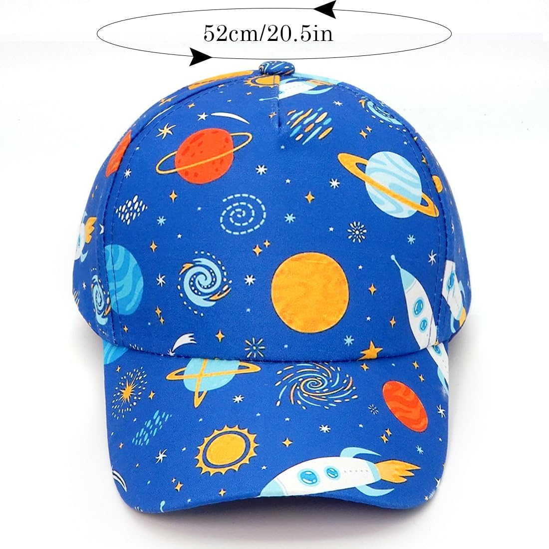Kids Baseball Cap Toddler Sun Hats Adjustable Summer Hat for Boys Girls 2-4Years