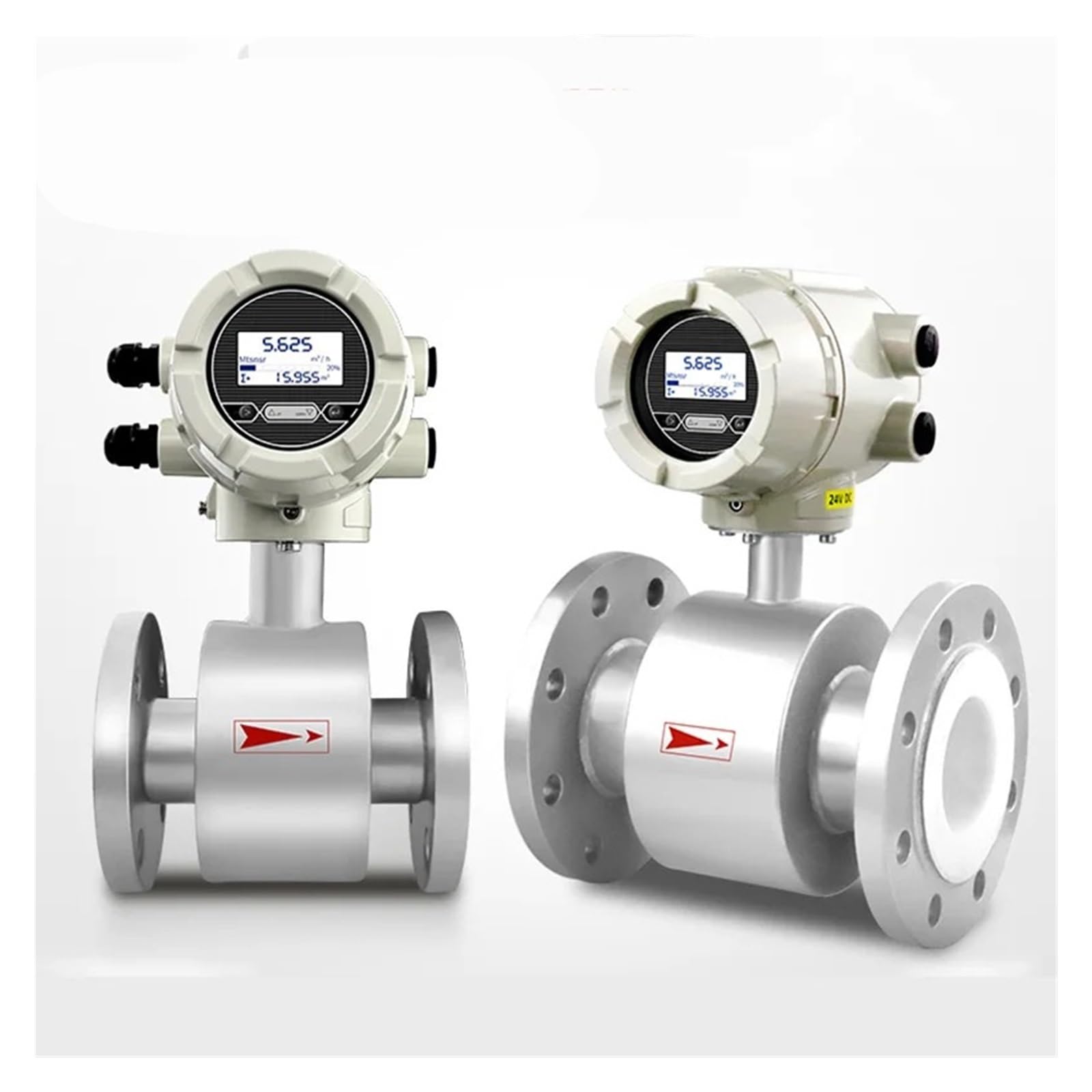 KSZHZYMGX 1pcs Electromagnetic Flow Meter for Flowmeter 4-20mA Pulse RS485 Output(DN50)