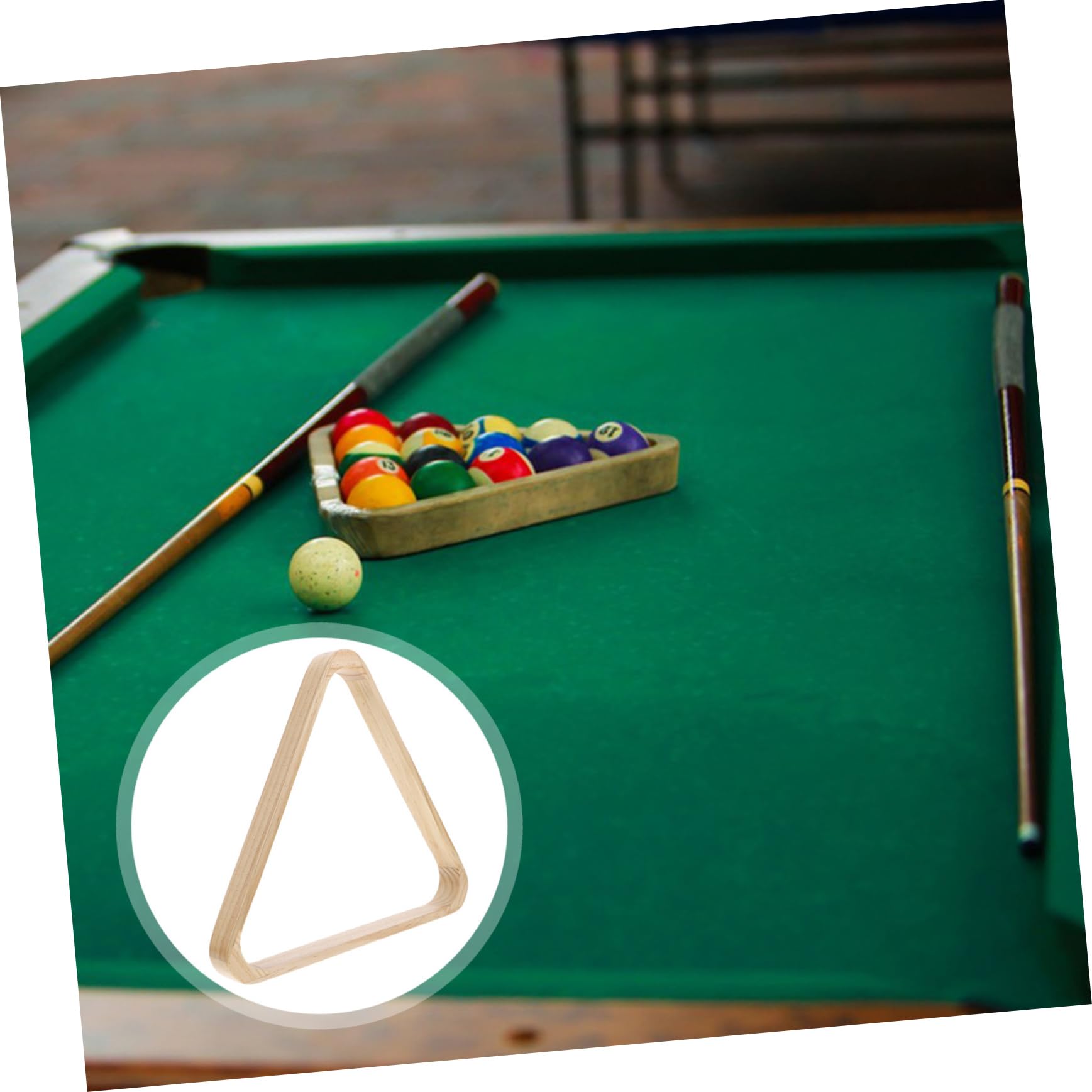 Support de Boules de Billard, Triangle de Billard, Support à Billes, Table de Billard, Support for Billard