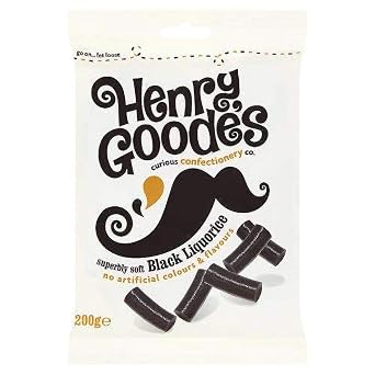 Candyland Henry Goodes Soft Liquorice 200g