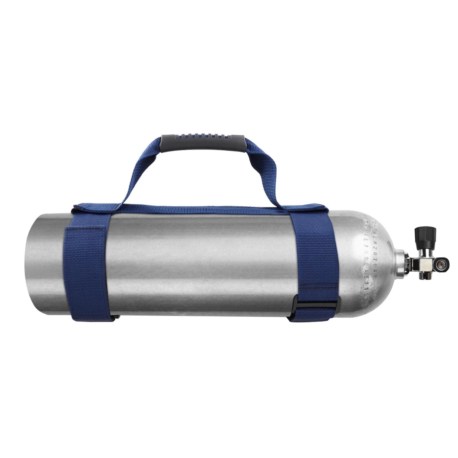 kowaku 2 Sangles de Transport Robustes de 5 Cm (2 Pouces) avec Poignée pour Bouteilles de Plongée.