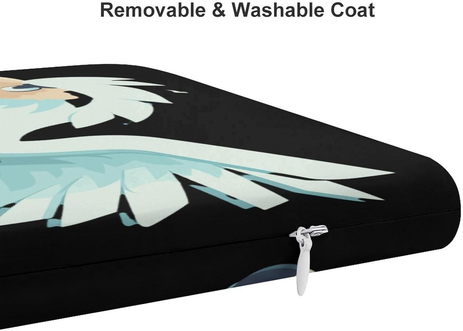 Cartoon Griffin Floor Pillow Meditation Yoga Cushion Square Chair Cushion Pillows Seating for Adults