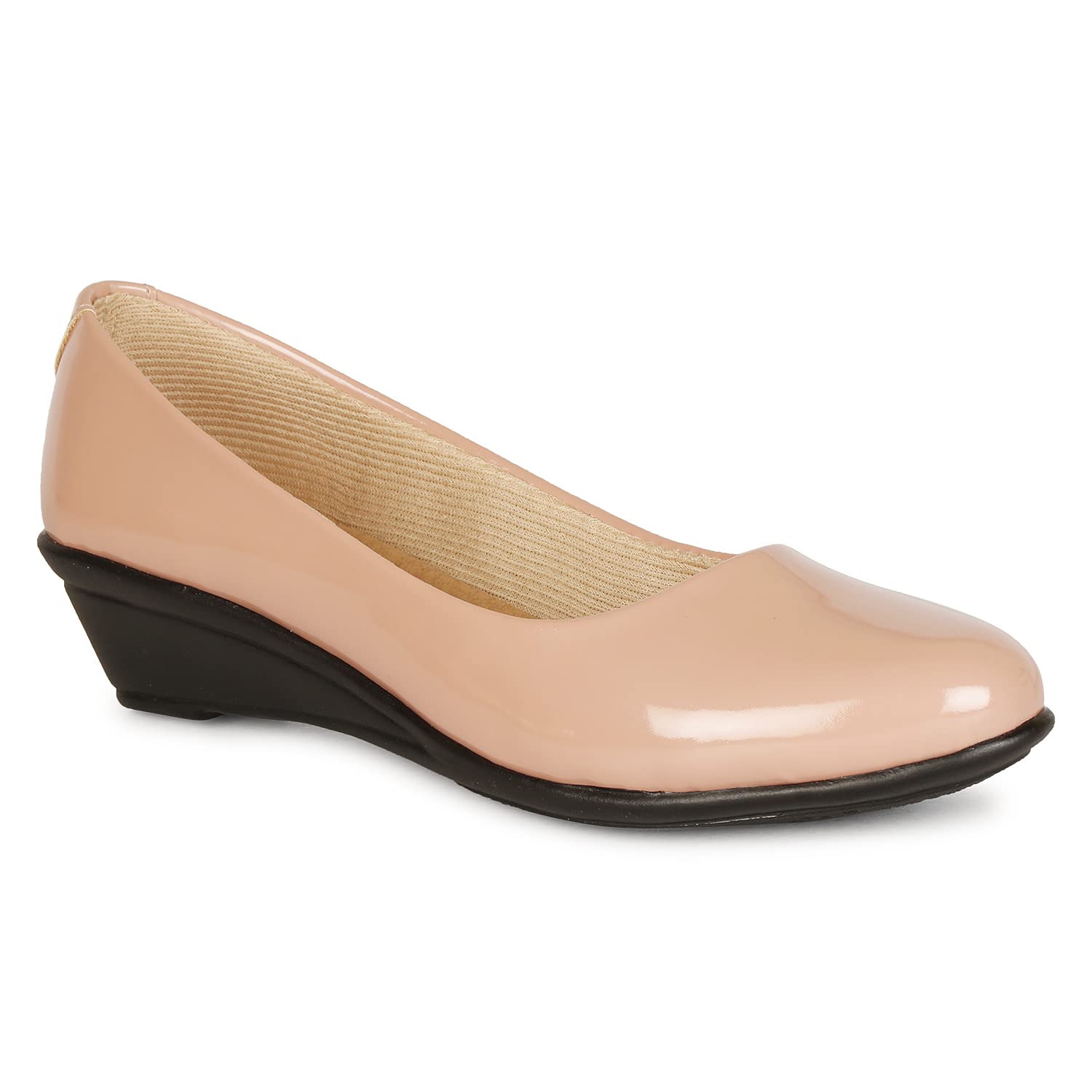 Denill Women Wedge Style Bellies UK- 5 Peach (B09VL3G5P6) Amazon Price History, Amazon Price Tracker
