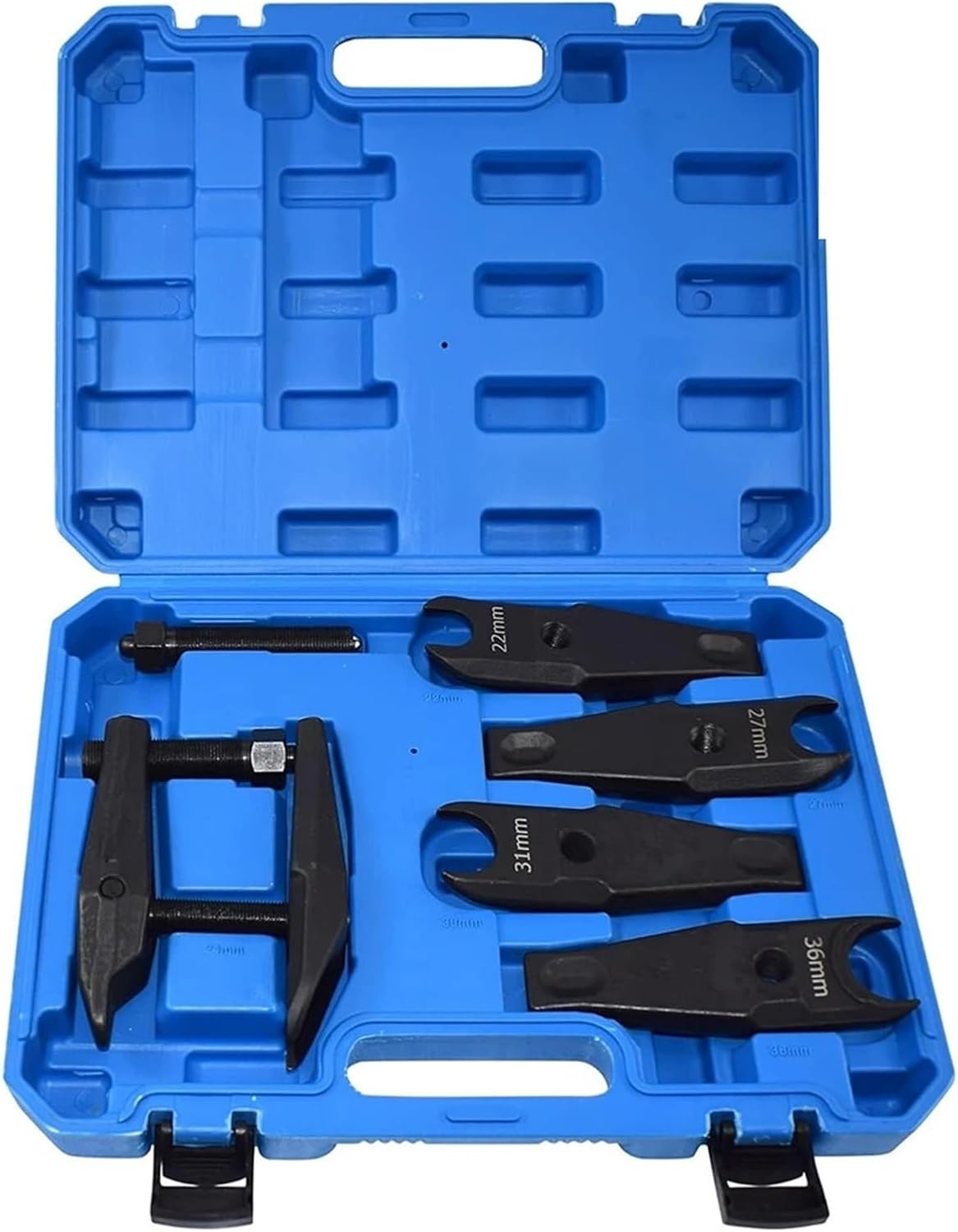 Ball Joint Separator Tool Kit Tie Rod Ends Remover 22mm 24mm 27mm 31mm 36m Compatible With BMW Compatible With Mercedes Benz Compatible With VW Compatible With Land Rover