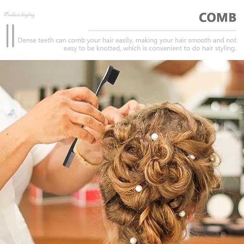 Miniatura 5 de minkissy 6 cepillos de peinado de peluquería  Cepillo voluminizador para el cabello y metal Pintail Teasing Peine Brush y cepillo de pelo de doble