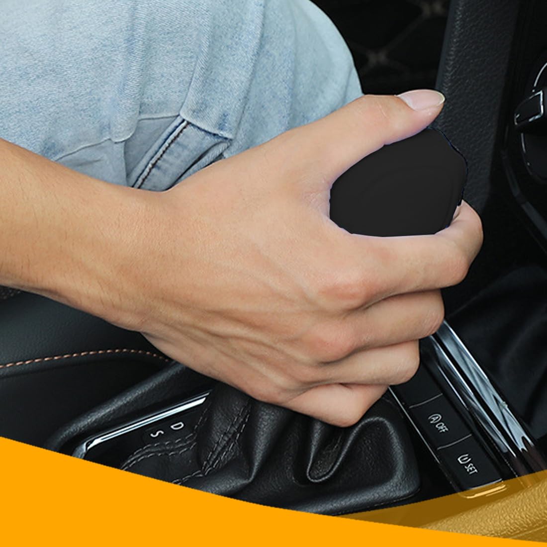Copripomello Cambio Auto In Silicone 2 Pezzi - Morbido, Antiscivolo, Universale Per Ford E Altre Auto, Facile Installazione