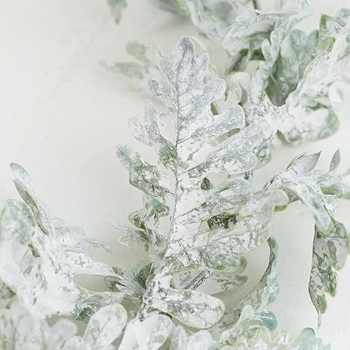 Miniatura 10 de Factory Direct Craft Arbusto artificial polvoriento para arreglos de verano y exhibiciones diarias, 16 pulgadas