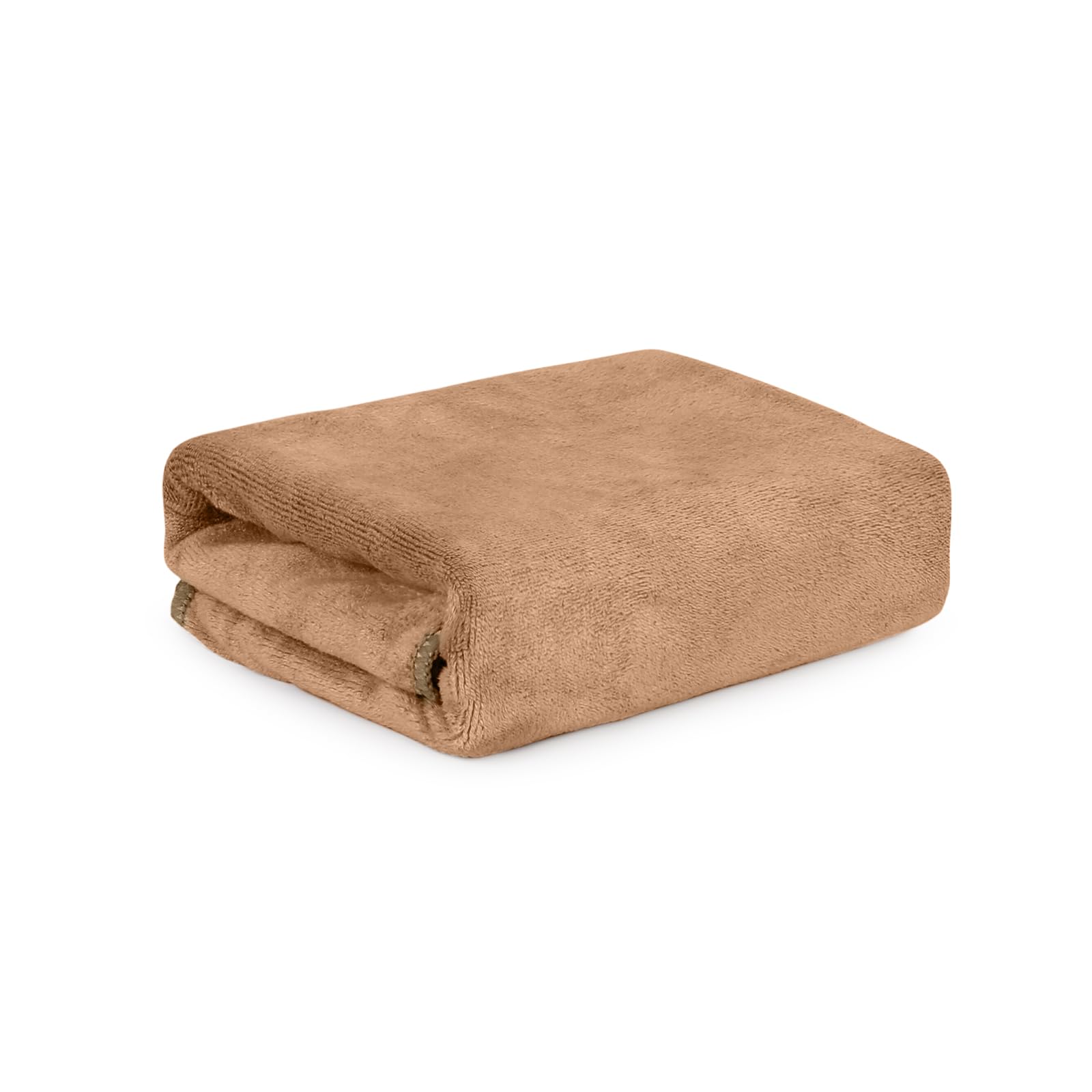Microfiber Bath Towel | Coral Large Bath Towel | 550 GSM Extra Soft Plush, High Absorbent and Quick Dry Bath Towel for Women & Men | (Tanzine, 75 x 150) cm-image-24