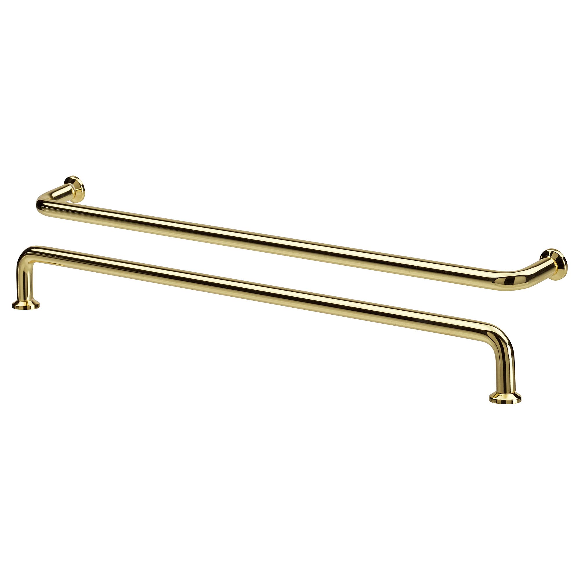 Poignée de meuble laiton BAGGANÄS 335 mm pour tiroir de cuisine et porte de placard