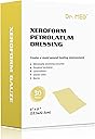 Dr.Med Xeroform Petrolatum Dressing Patch, 5"x9"-30 Pcs/Box, Non-Adherent Gauze Dressings, for Minor or Partial Thickness Burns, Lacerations, Skin Graft Recipient Sites, Newly Sutured Wounds