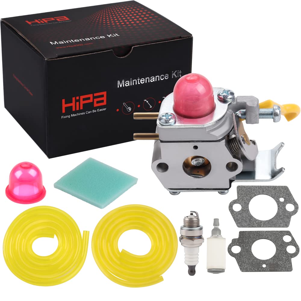 HIPA C1UW24 545081808 Carburetor + Tune up Kit Spark Plug for Poulan
