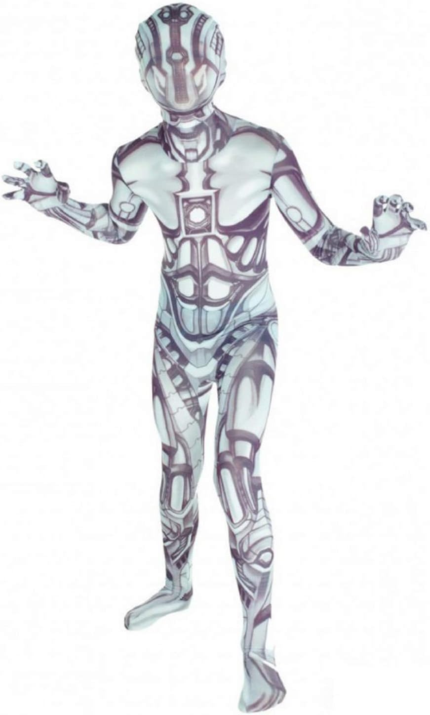 Morphsuits Kids Android Monster Costume - Medium 3'6-3'11 / 8-10 Years