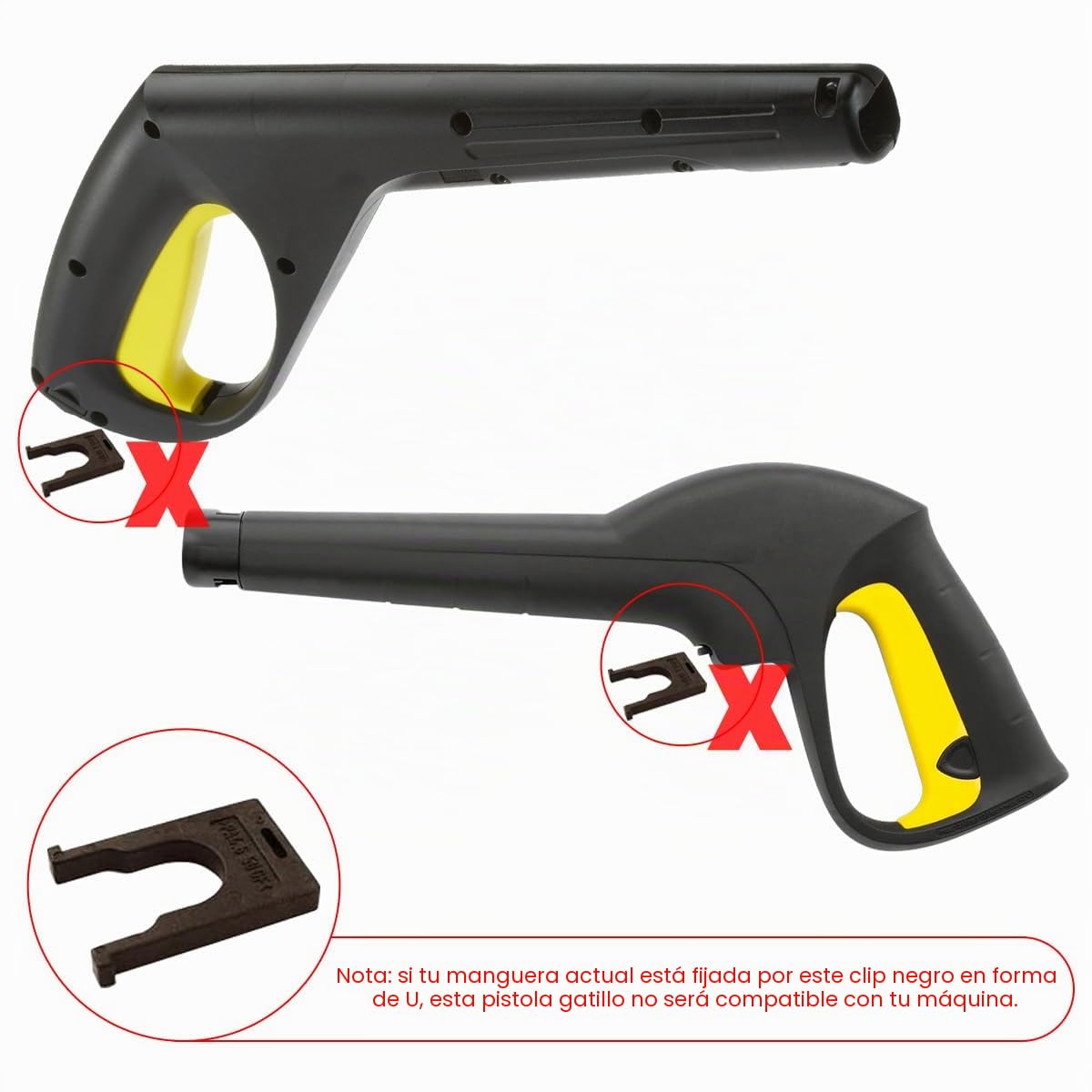 kit de Lanza y Pistola Quick Connect para Lavadoras de Presión Kärcher K2 K3 K4 K5 K6 K7 para la Limpieza del Autos