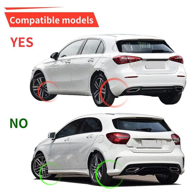Kit 4 Bavettes/Garde-Boue Pour DS 3 Crossback 2019 - Avant & Arrière - Protection Contre Éclaboussures