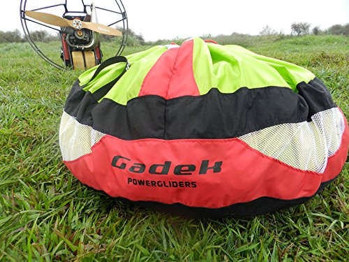 Gadek Single Wings Fast Stuff Sack for Paragliding Paramotor PPG Powered Paraglider (Size：S Red)