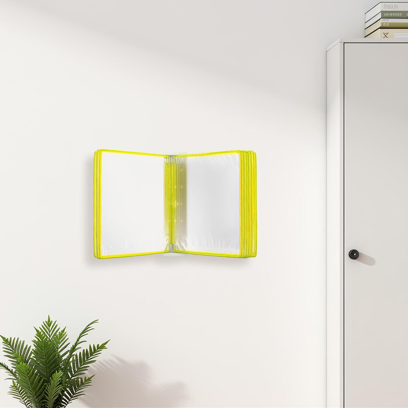SHINEOFI Organizador de Pared para Oficina A4 con 10 Compartimentos