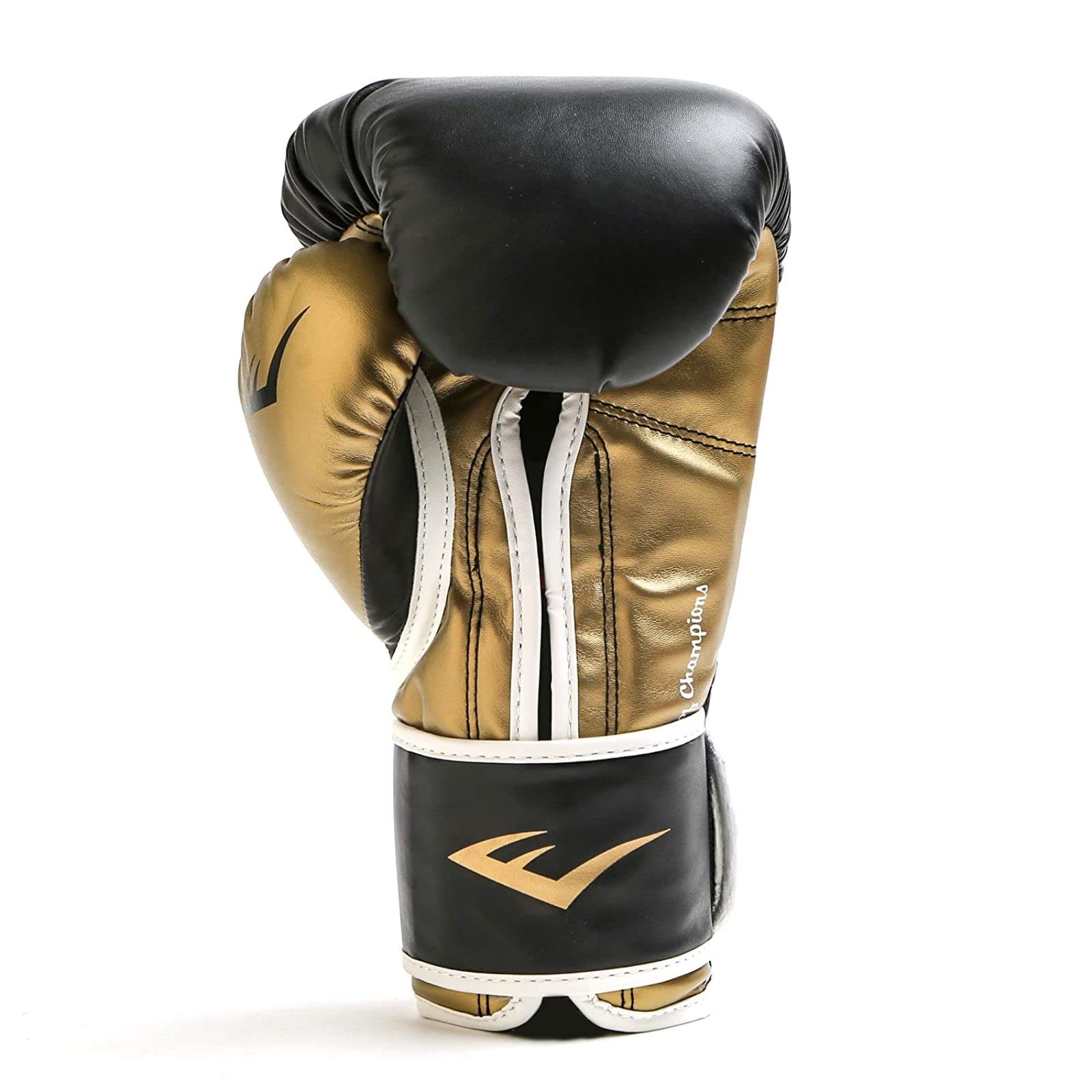 Buy Everlast Powerlock Boxing Training Gloves, Black/Gold, 12 oz