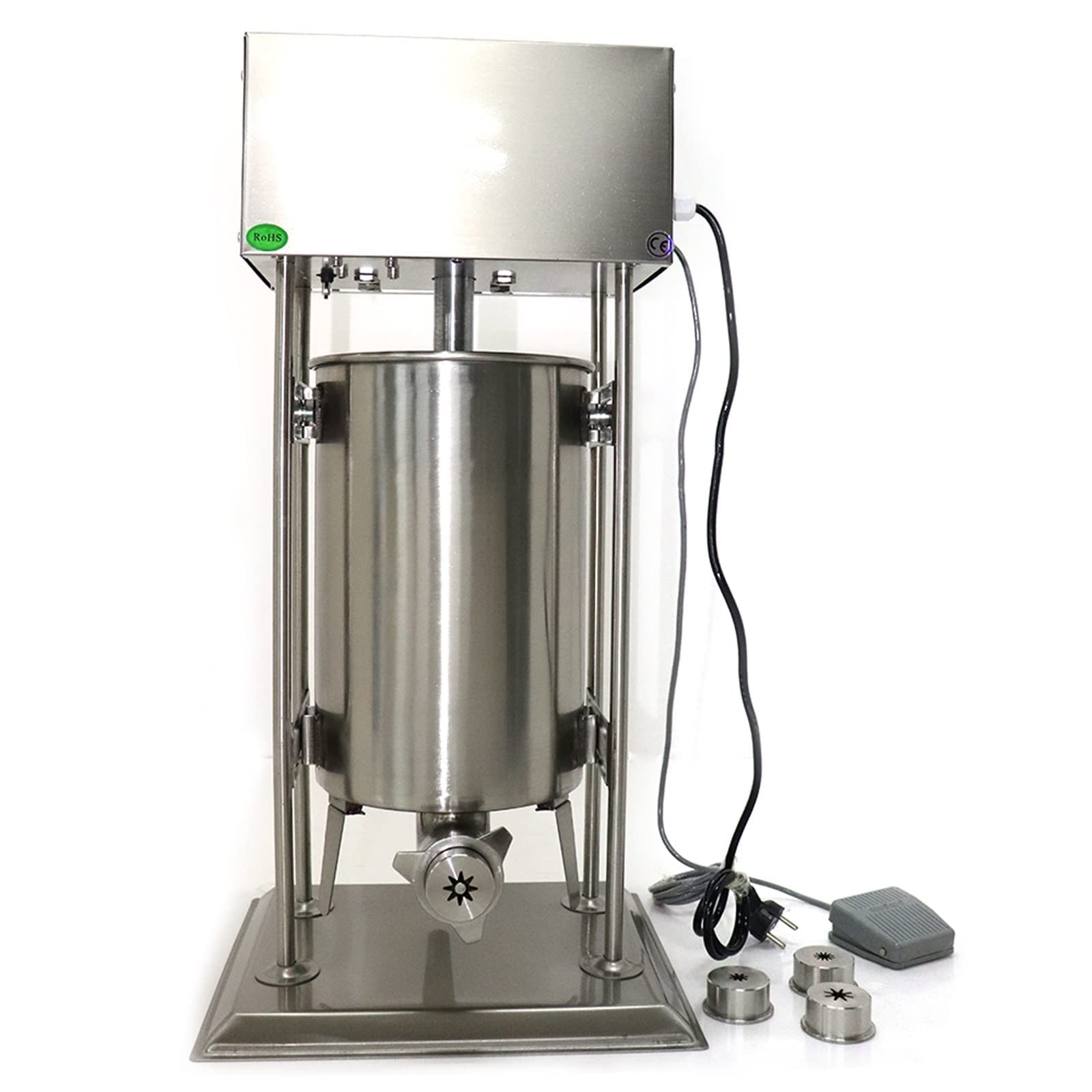 Machine à Churros Manuelle En Acier Inoxydable - Appareil à Beignets Multifonction