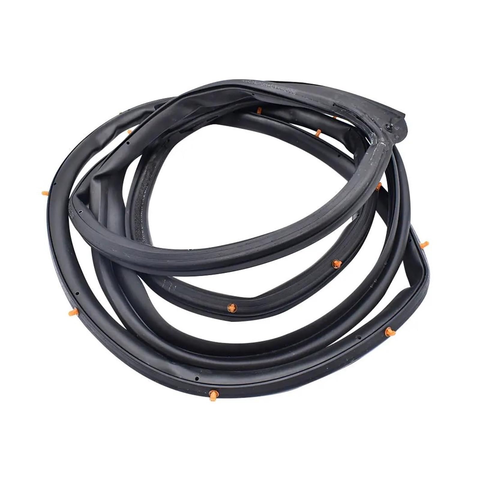 Hlwxmdz One Color Left Front Door Weatherstrip Moulding Seal Outer Door Rubber For Crv Gen3 2002 2003 2004 2005 2006 Car Window Seals
