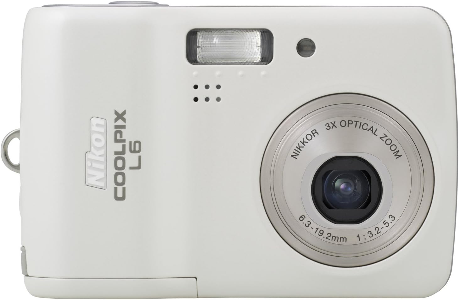 Amazon.co.jp Nikon デジタルカメラ COOLPIX L6 ホワイト COOLPIXL6W 家電＆カメラ