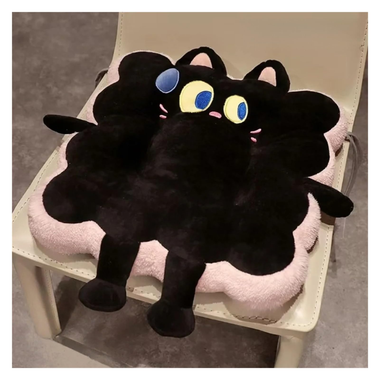 Hiverni car seat cushion Cartoon Toast Shaped Seat Back Cushion Washable Anti Fatigue(B15726C)