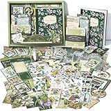 【KIT DE DÉMARRAGE PARFAIT】Les fournitures de scrapbooking contiennent tout ce dont vous avez besoin, ce qui les rend parfaites pour les débutants comme pour les pratiquants expérimentés du journaling : carnet à grille A6 + couverture esthétique vintage, papiers de scrapbooking, papiers pliants, papiers de notes, feuilles d'autocollants, cartes en papier couché, pochettes, cadres photo en papier, petites cartes, marque-pages, ruban washi.