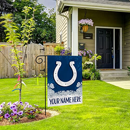 Image of Rico Industries NFL Standard /Primary Personalized 13 inch x 18 inch Double Sided Garden Flag