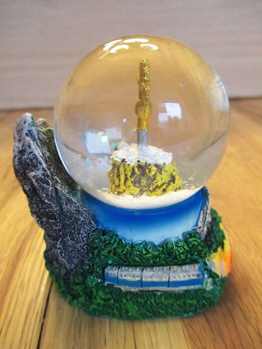 Schneekugel Zugspitze Eibsee Gipfelkreuz Snowglobe Germany Souvenir