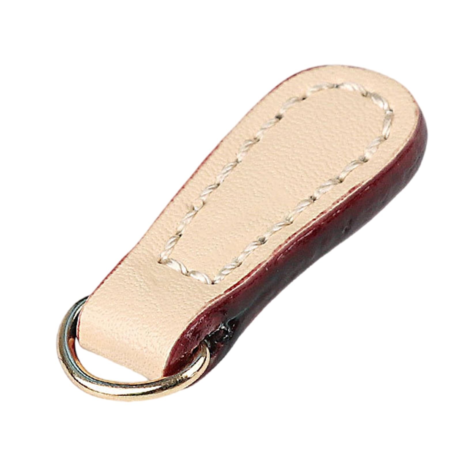 Lot de 2 tirettes de Fermeture éclair en Cuir PU pour réparation de Sacs et vêtements