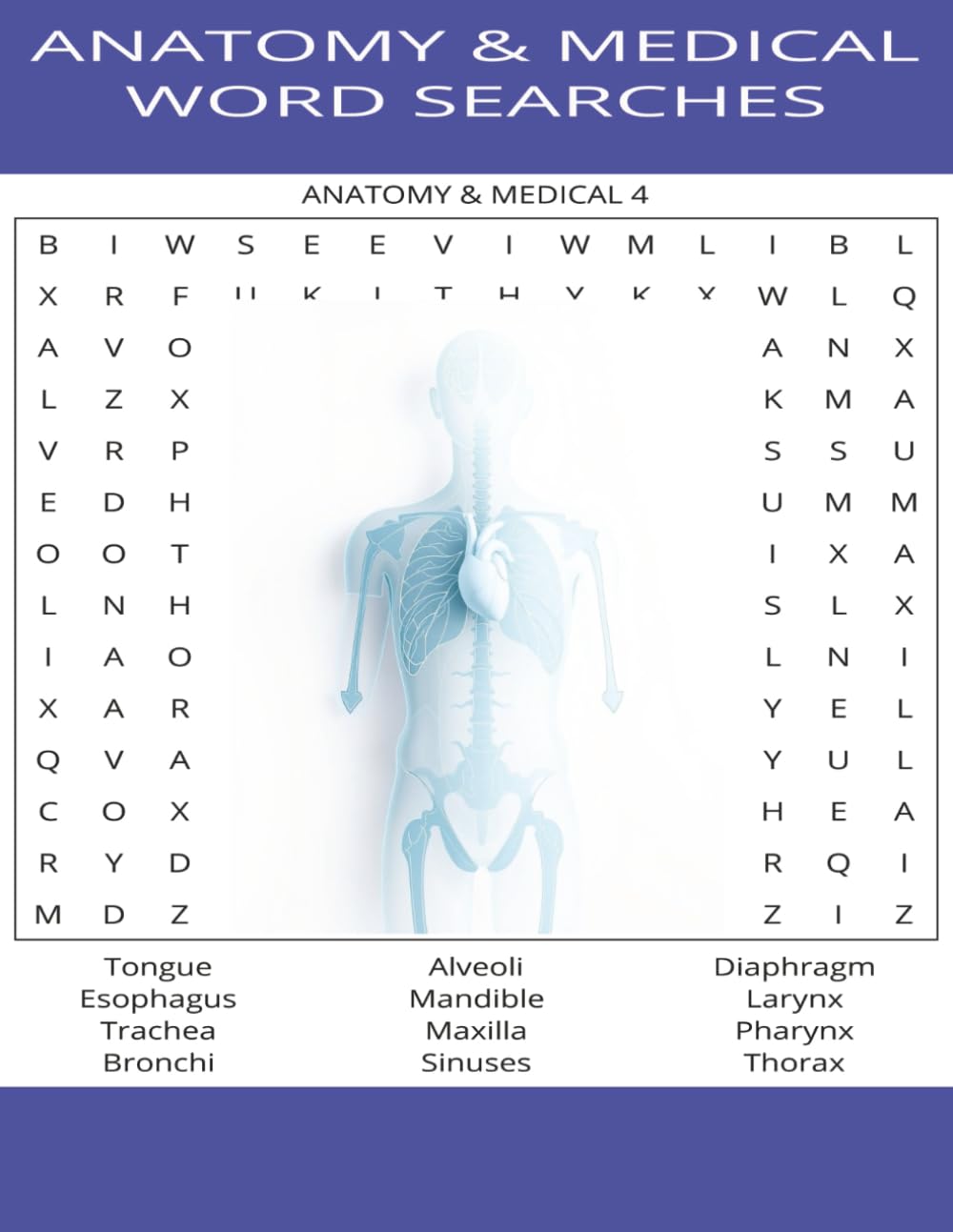 ANATOMY & MEDICAL WORD SEARCHES