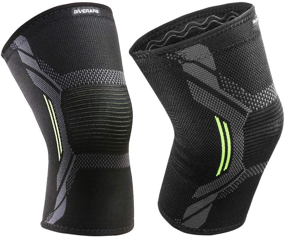 🛒 Flash Sale GIVERARE 2 Pack Knee Brace, Professional Knee Sleeve, Premium Knee Compression Sleeve, Knee Support for Men&Women Meniscus Tear, Arthritis, Joint Pain Relief, Hiking, Running, Weightlifting, Workout-S Holiday Deals 🛒 GIVERARE 2 Pack Knee Brace, Professional Knee Sleeve, Premium Knee Compression Sleeve, Knee Support for Men&Women Meniscus Tear, Arthritis, Joint Pain Relief, Hiking, Running, Weightlifting, Workout-S