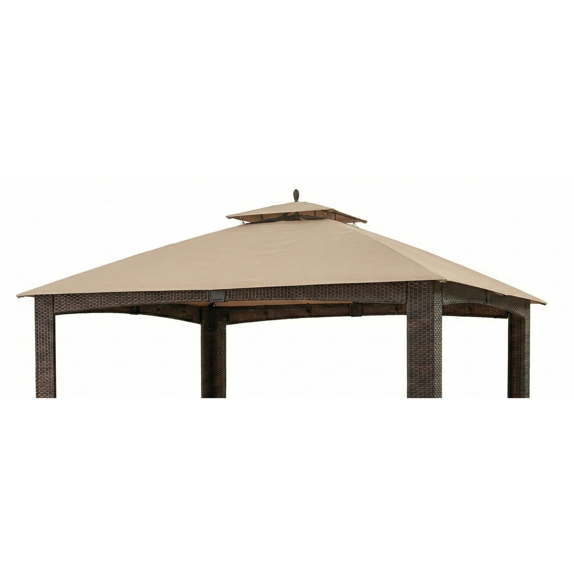 Garden Winds Replacement Canopy for The Augusta Gazebo - Riplock 350 - Beige-picture-16
