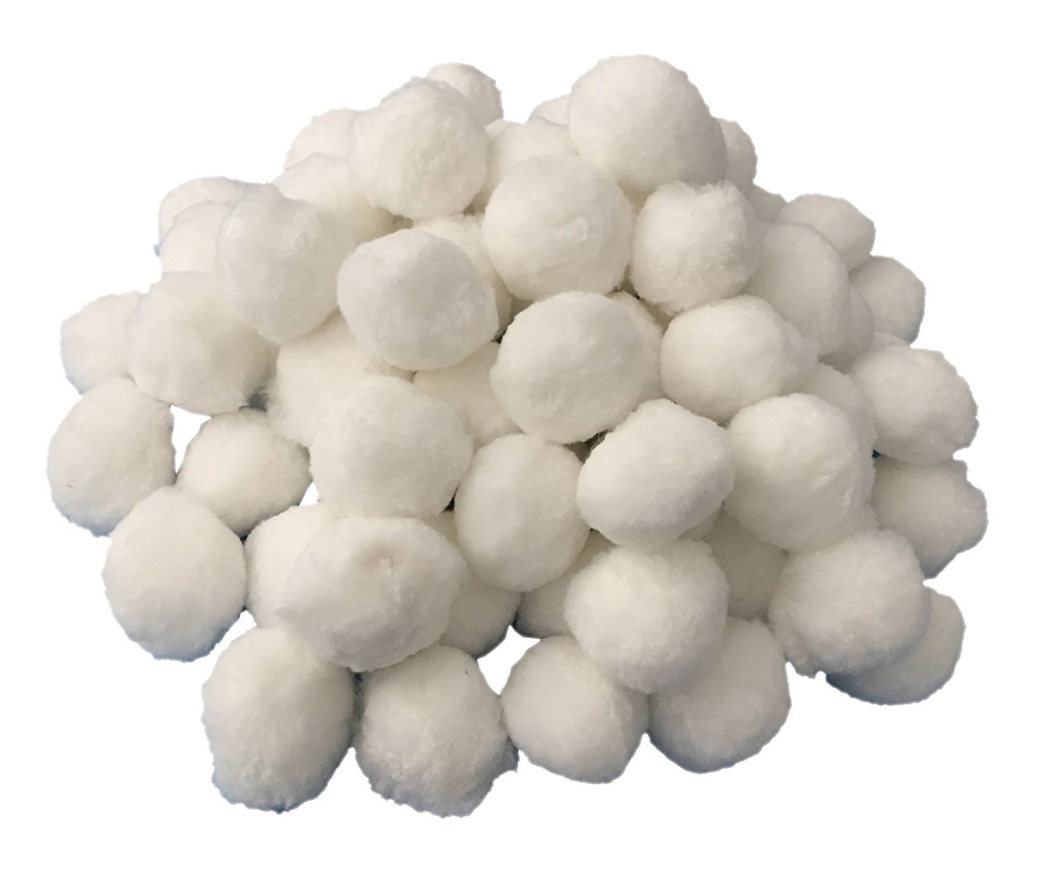 New Plast 0196 Filter Material for Pool Filter White, 350 Grams, Bianco, 350 Grammi
