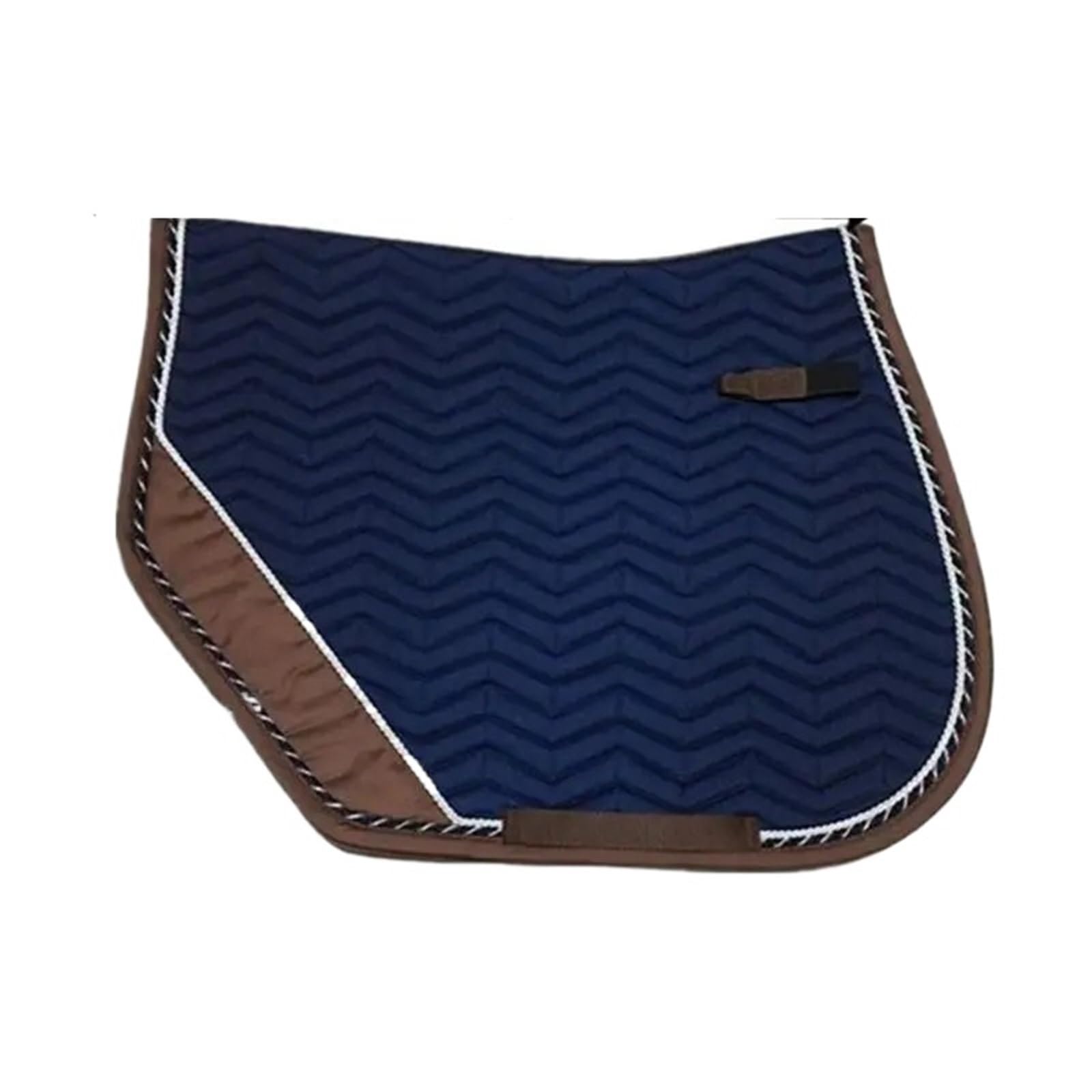 Mantilla para Caballo Almohadillas for Montura de Caballo, Forro de Tela de algodón Completo, Almohadilla for Montura for Saltar, cojín for Silla de Montar, cordón Decorativo