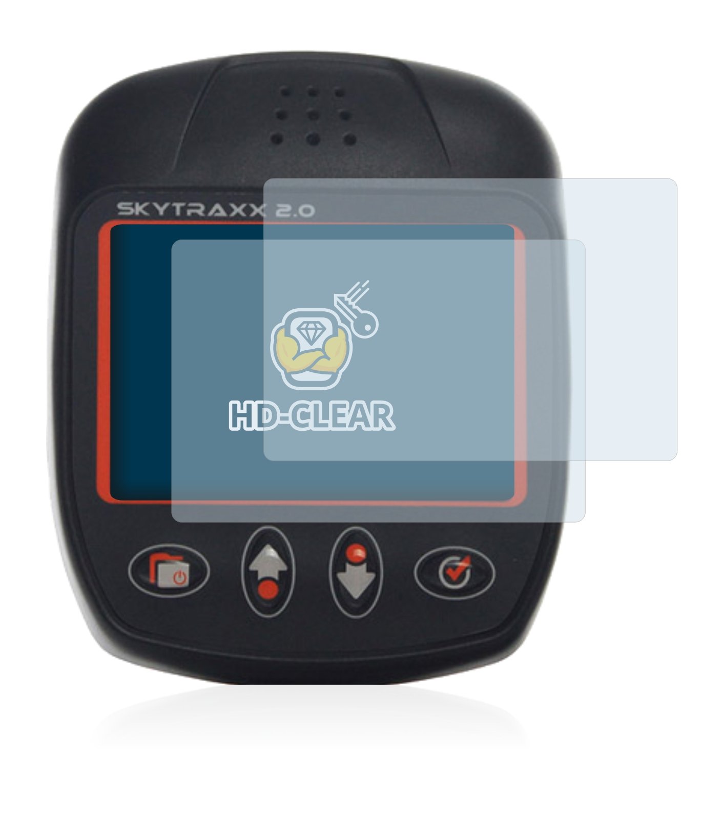Pellicola Protettiva Brotect Per Skytraxx 5 (2 Pezzi) - Trasparente, Anti-Impronta, Made In Germany - 3