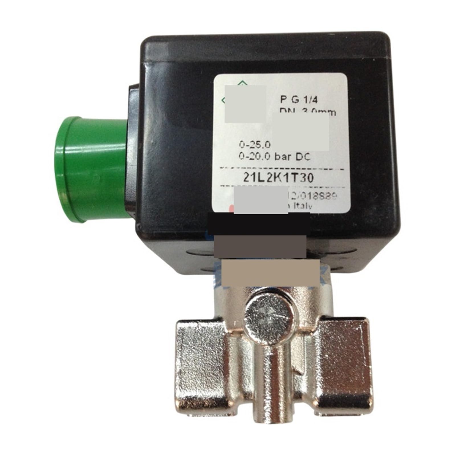Électrovanne 21l2k1t30 Dn8 DC24V à haute étanchéité et coupure rapide
