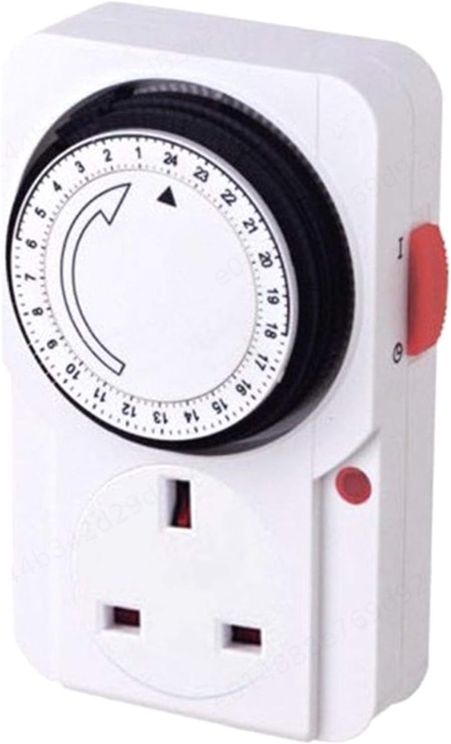 Dasket UK Plug In 24 Hour Timers Plugin Mechanical Timer Grounded