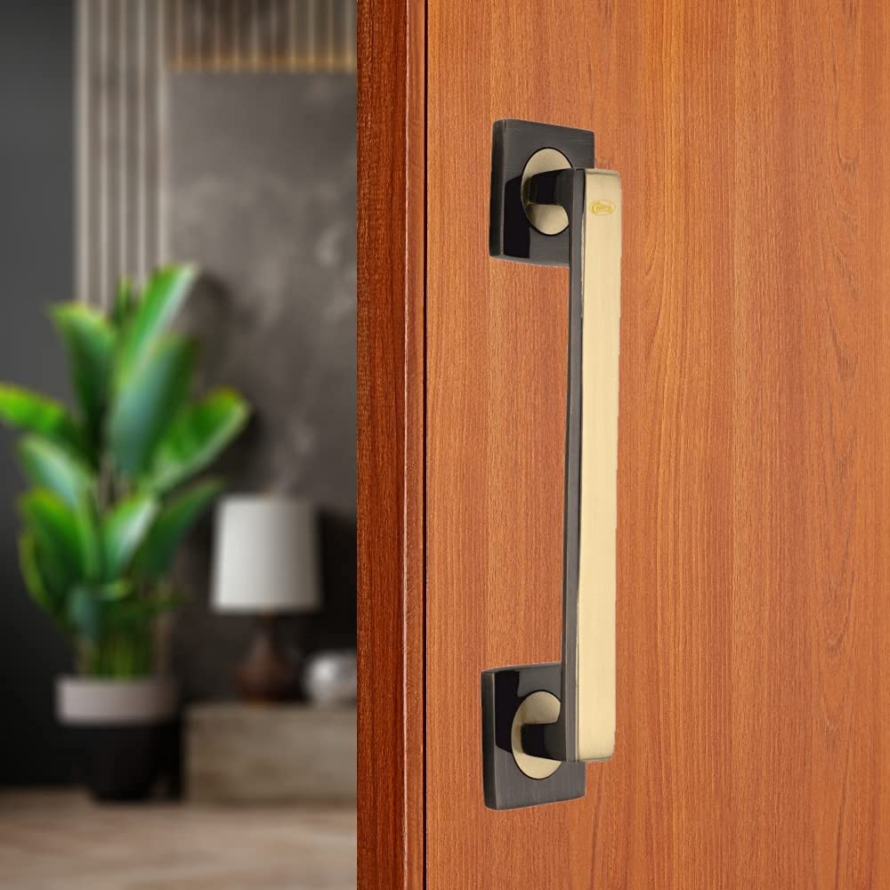 Chitra Altis Series Brass Main Door Pull Handle Pack of 1 (Two Tone Antique Brass, 8 Inch) (B09P3X2TN5) Amazon Price History, Amazon Price Tracker