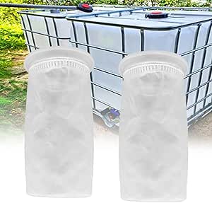 4x IBC Deckelfilter 25cm - 200 Mesh Regenwasserfilter Für IBC Tanks