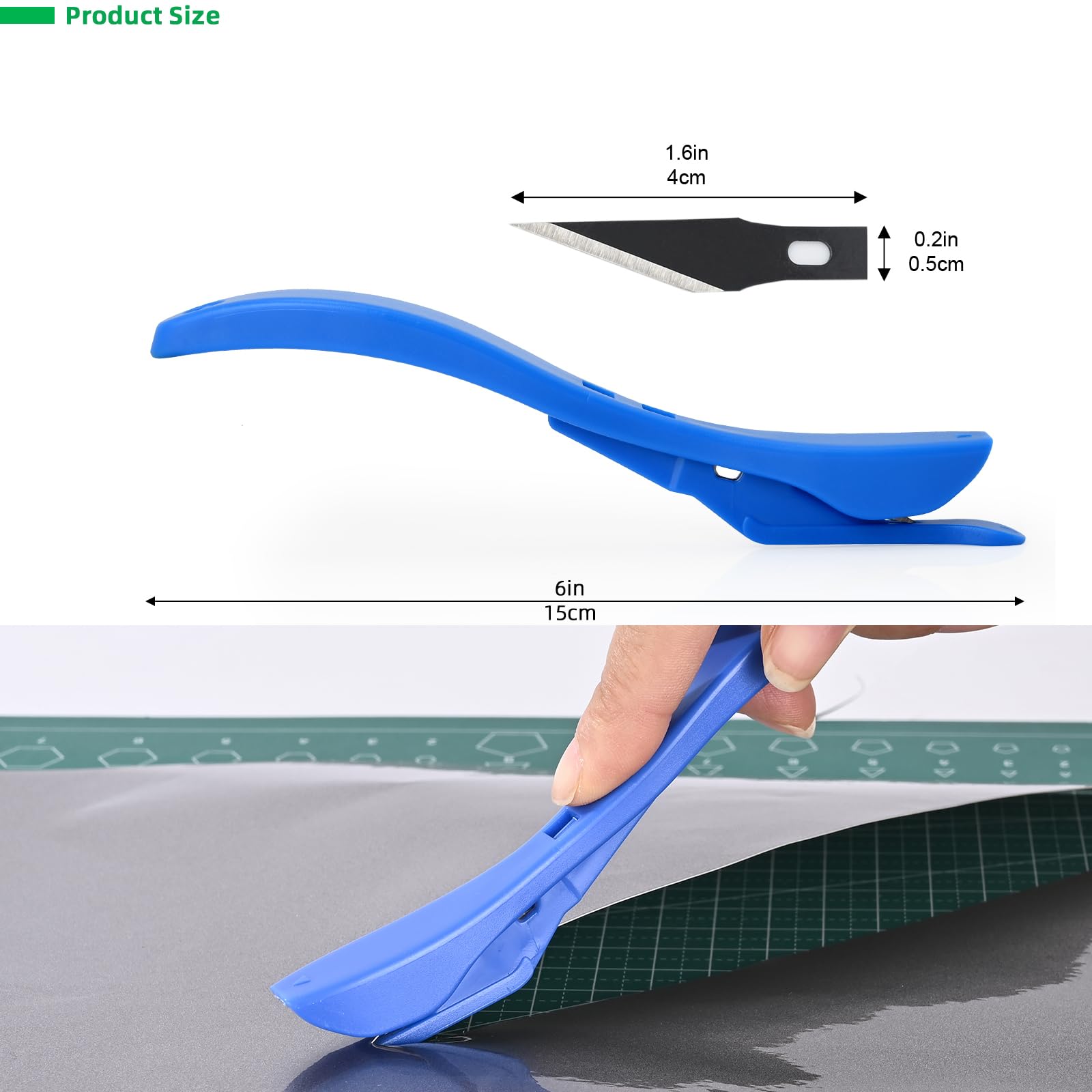 Strumento Raschietto For Carta Da Parati, Raschietti, Coltello For Stucco, Strumento Raschietto In Metallo For Finitura Cartongesso, Raschiatura Intonaco, Decalcomanie E Carta Da Parati (2 Pollici)(6i - Foto 7