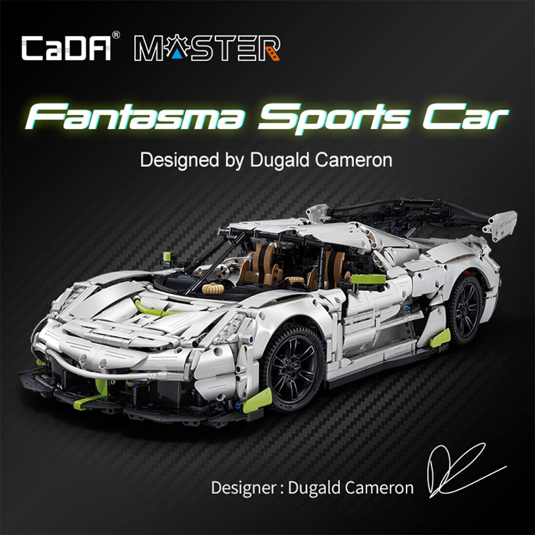 Amazon.co.jp: Goshfun PHYNEDI CADA C61048W 1:8 スポーツカー 