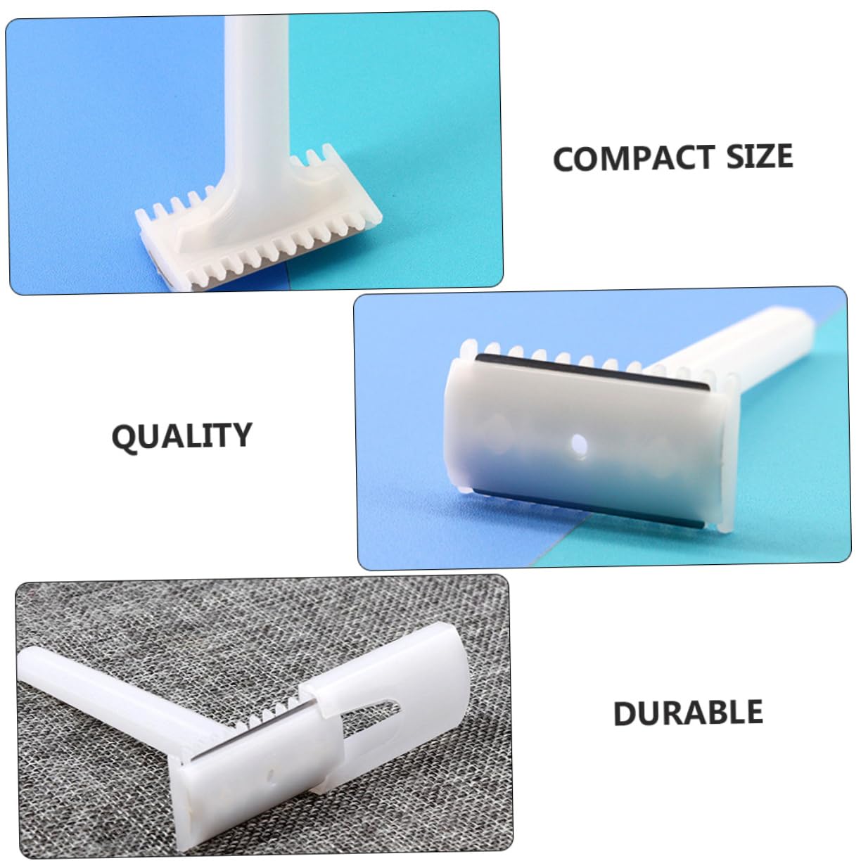 75 Stück Teiliges Einwegrasierer Weiß mit Doppelschneidigen Klingen Ergonomisches Design für Sanfte Körperhaarentfernung Sicher und Präzise für Damenbeine und Intimbereich für