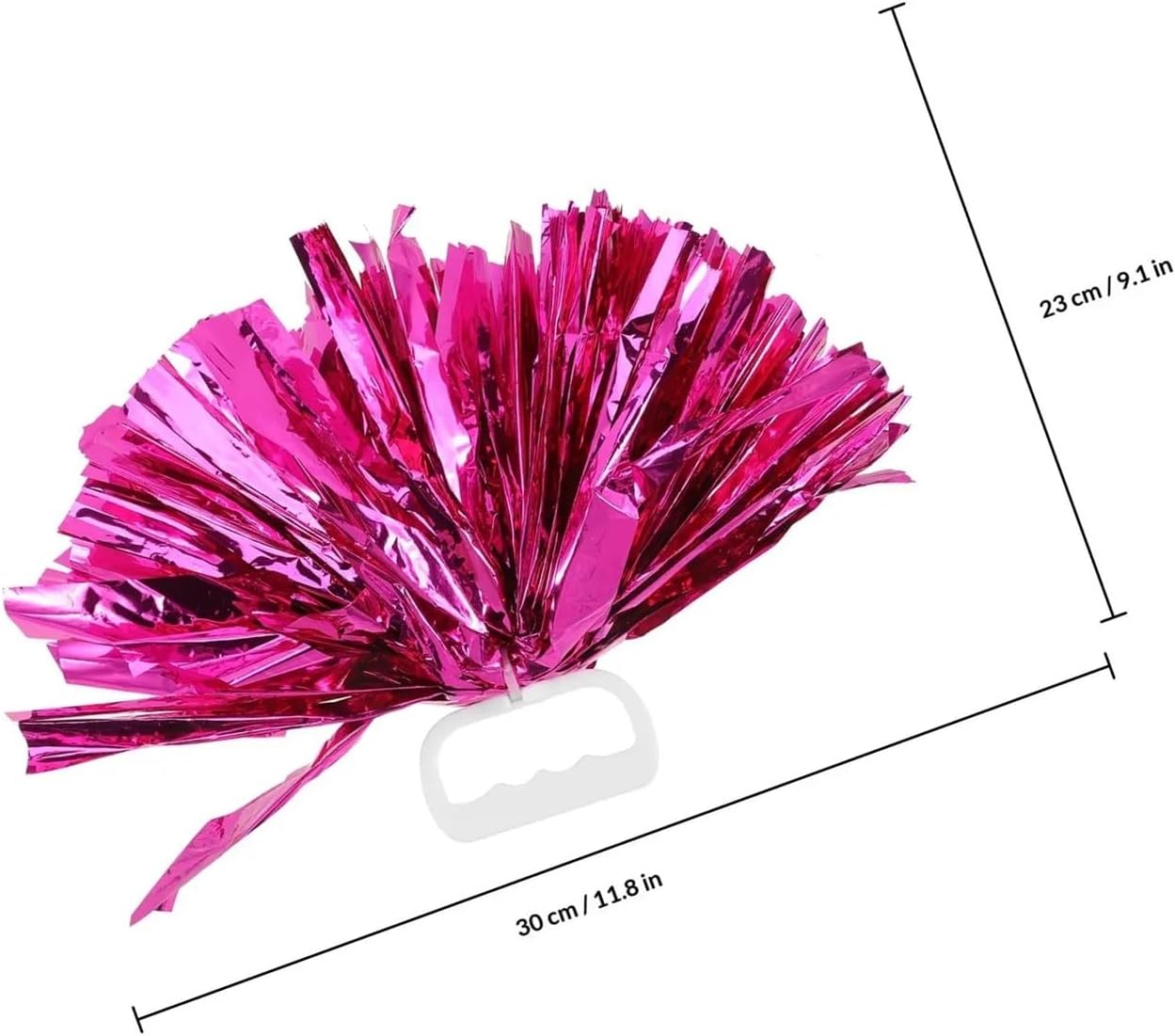 Pom Poms Cheerleading 4Pcs Portable Cheerleader Pom Poms Bright Color Handheld Dance Props for Sports Meeting Performance Pompoms