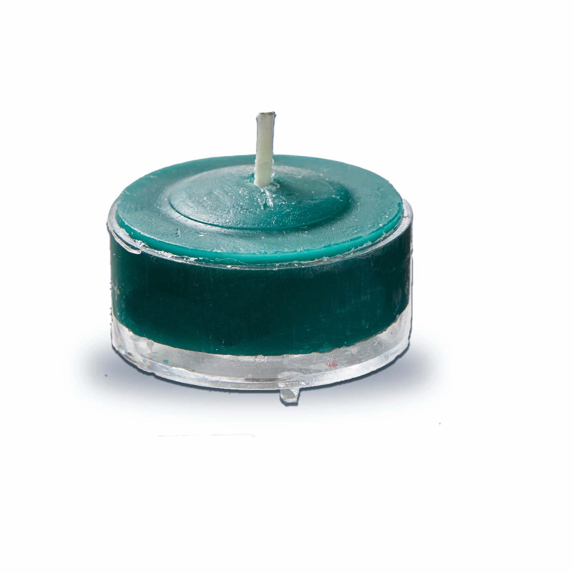 TAG Color Studio Tealight Candles Set of 8 Dark Green Smokeless Paraffin Wax Burn Time 3 Hrs Dark Green