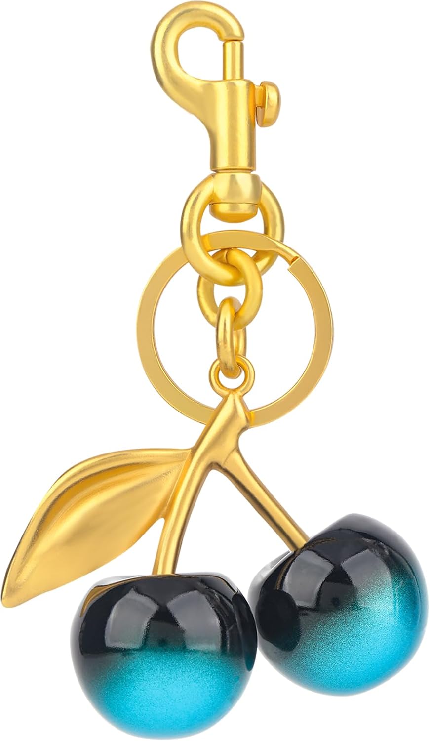 Cherry keychain,women's cute bag charms for purse and handbag accessoriesn,Christmas gift.