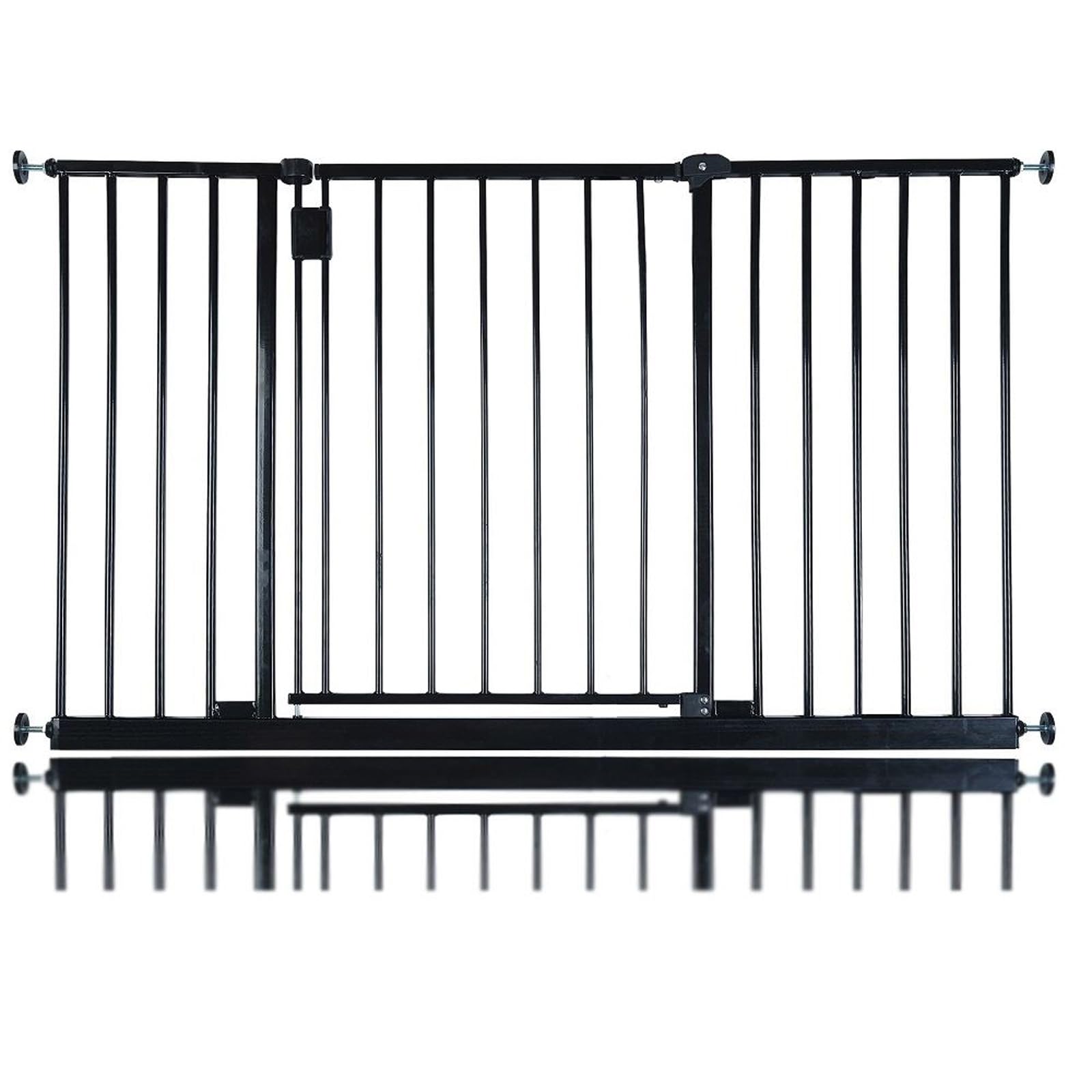 Safetots Extra Wide Hallway Gate, 122cm - 128cm, Matt Grey, Pressure Fit Baby Gate, Safety Barrier for Hallways and Wide Spaces, Easy Installation — view 7