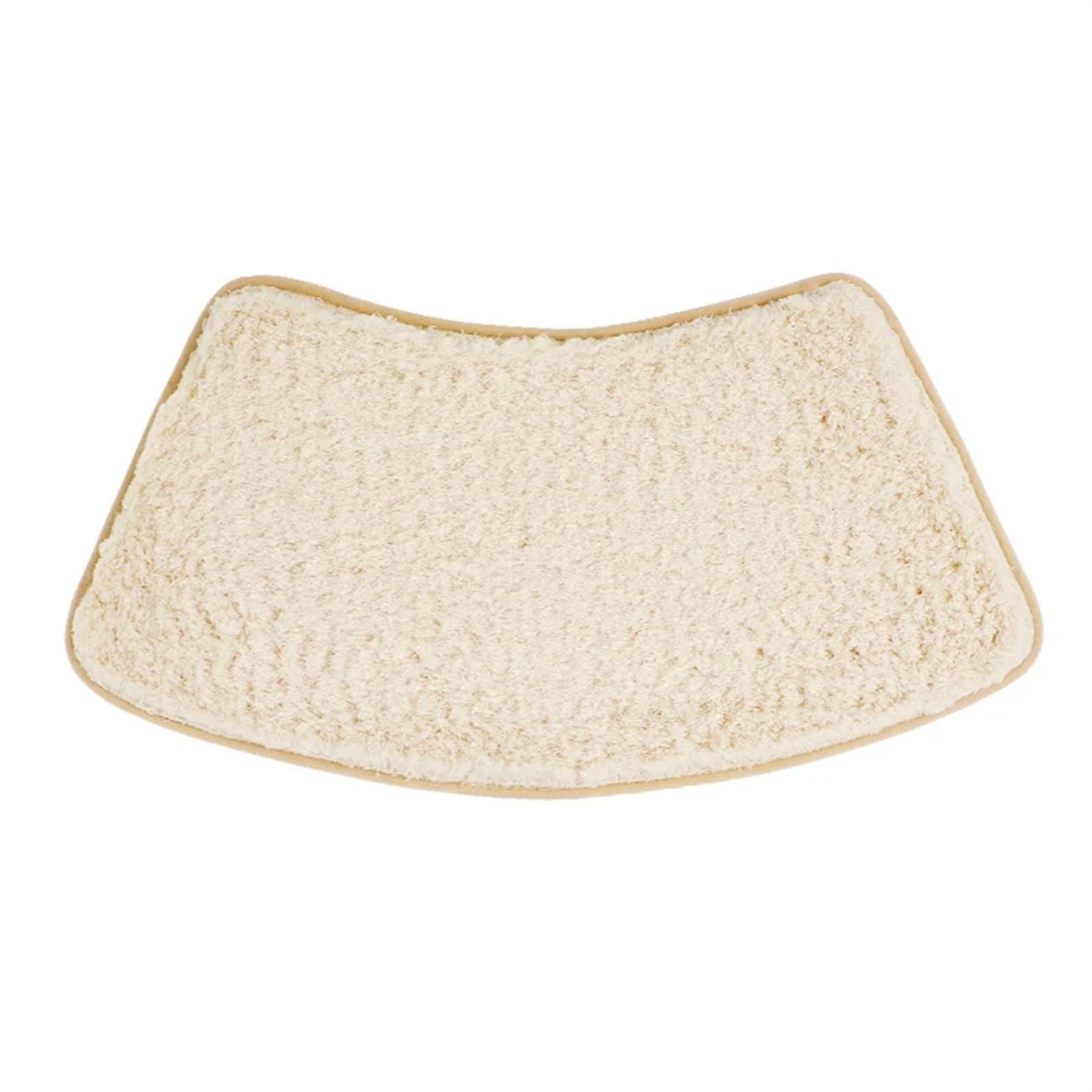 Tapis de bain incurvé ultra absorbant anti humidité pour WC et douche